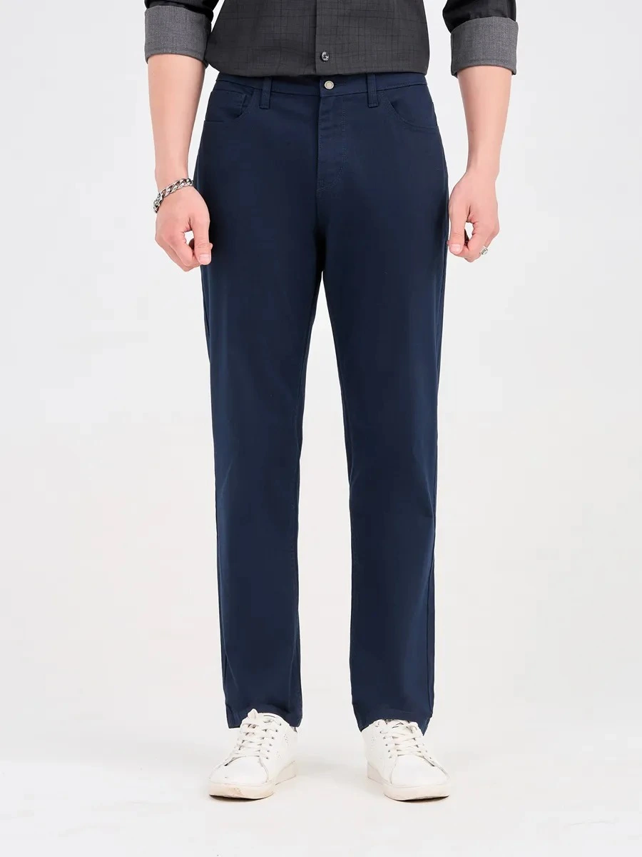 Quần Jeans Nam Slim Denim Like Cơ Bản - Ảnh 3