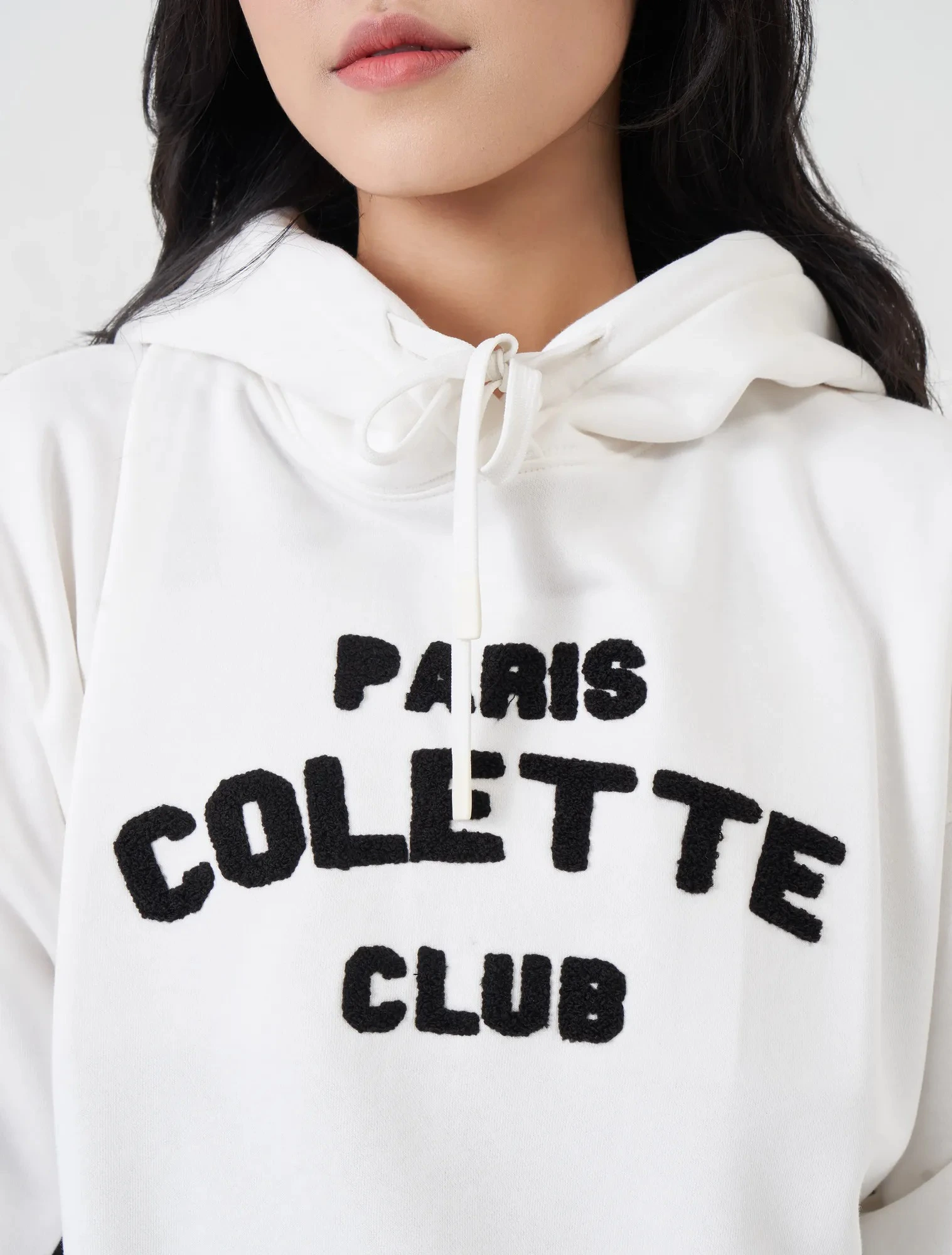 Áo Nỉ Nữ Có Mũ Dáng Relax Họa Tiết Đồ Họa - Ảnh 3