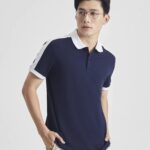 Áo polo nam phối màu ND008