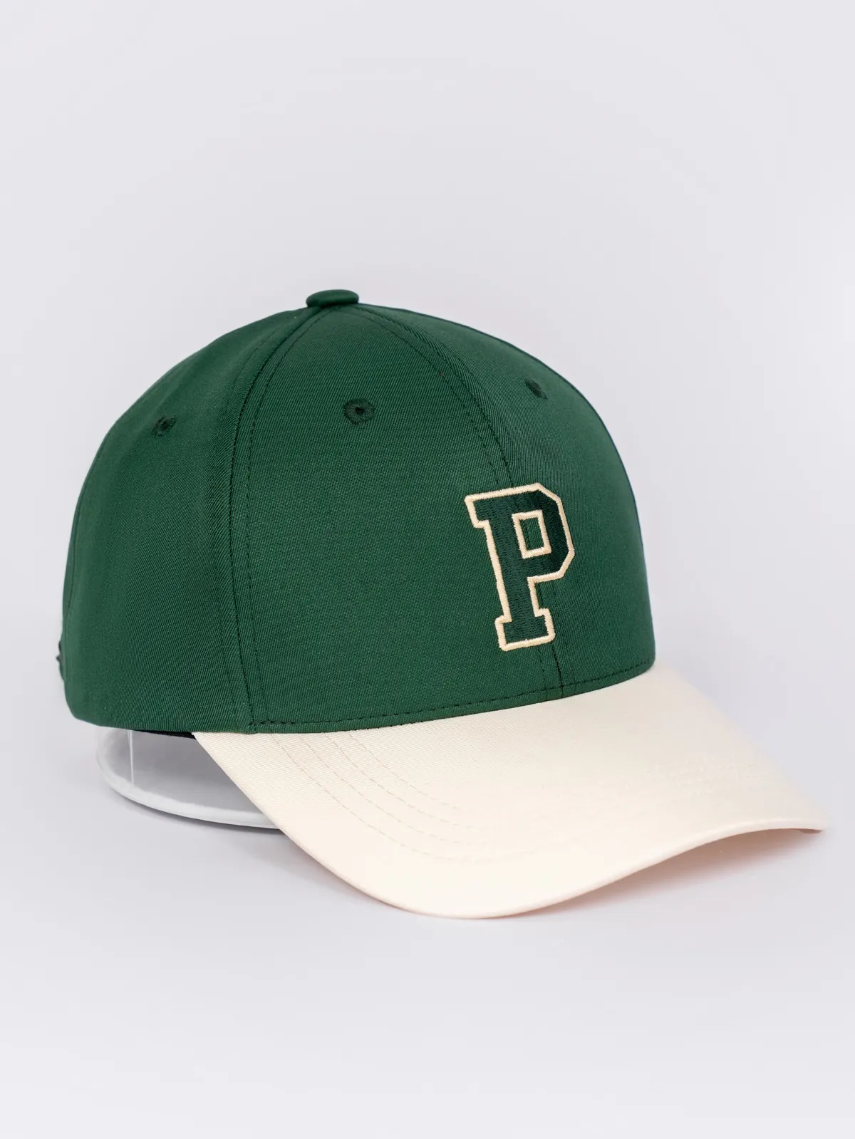 Mũ Lưỡi Trai Phối Màu Thêu Chữ P - Ảnh 5