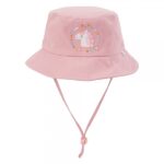 Nón bé gái lớn vành tròn Animo A2404_MN005 (52cm,Hồng nhạt)