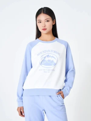 Bộ Nỉ Nữ Phối Màu Thời Trang